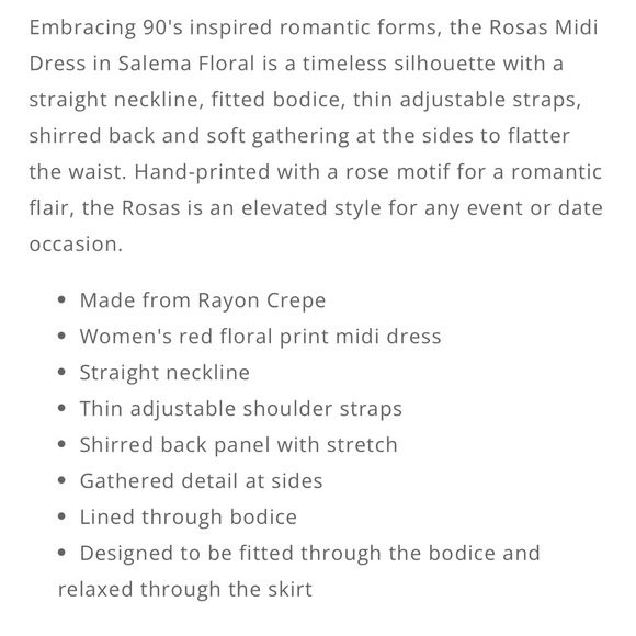 Faithfull the Brand Rosas Floral Midi Dress - Picture 7 of 7